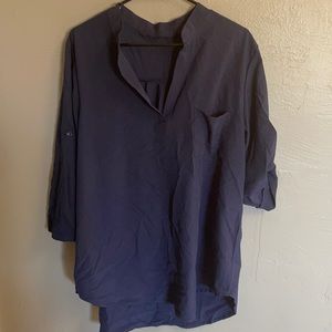 Navy Blouse